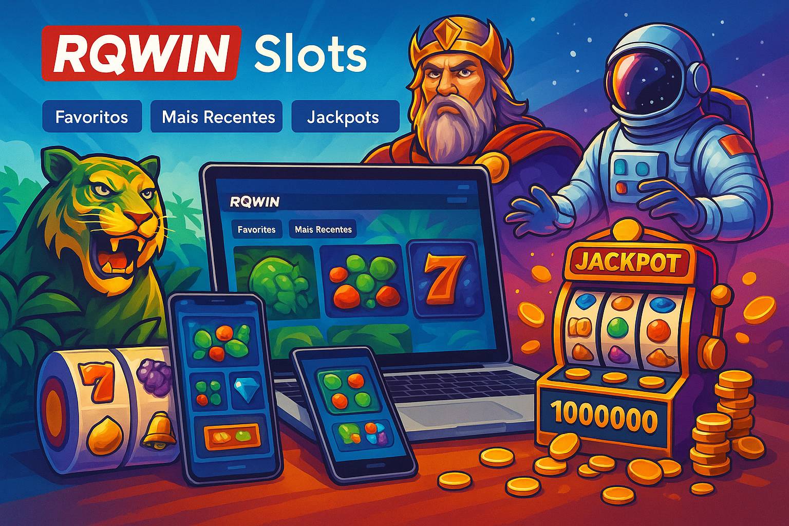 Explore o mundo das slot machines no RQWIN Casino